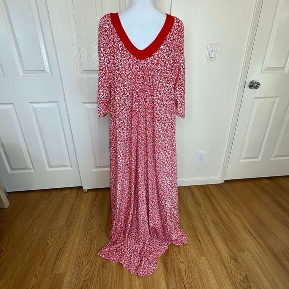 Vintage T&L MuuMuu Factory Authentic Hawaiia Maxi Dress Luau Dress Size 9/10 - Picture 10 of 10
